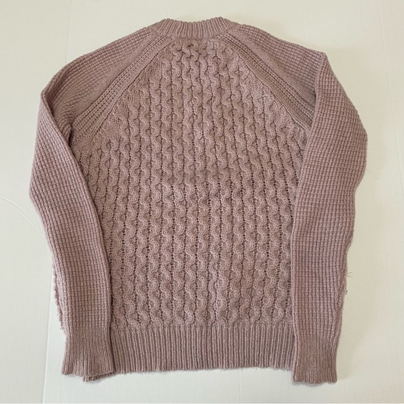 Rebecca Taylor cashmere/wool blend pink sweater - Picture 2 of 7